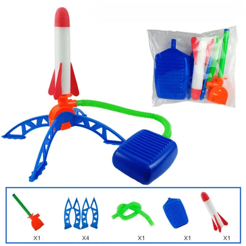 Brinquedo Lançador de Foguete Rocket Fire - Diversão Sem Limites Ao Ar Livre